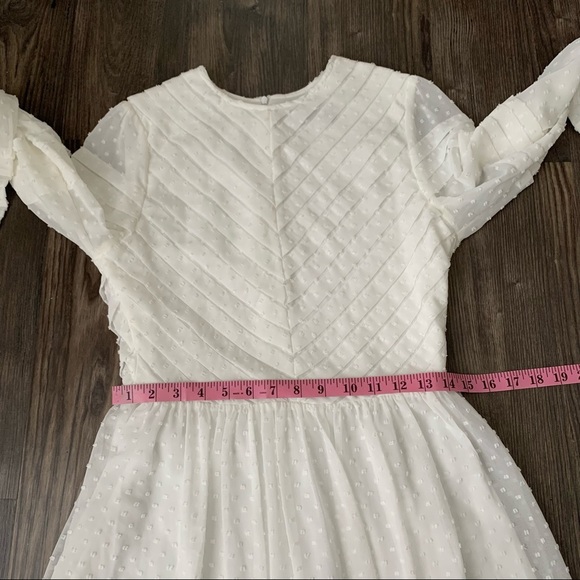 O.P.T White Vintage Inspired Victorian Dress - Picture 6 of 13